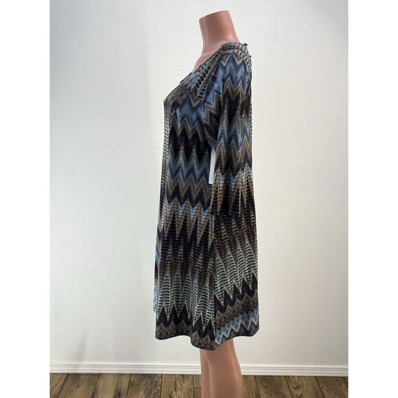 NWT Karen Kane Dress Womens 0X (XL) 3/4 Sleeve Pullover - Picture 9 of 15